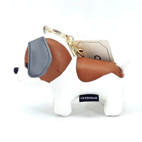 Beagle Silhouette Keychain
