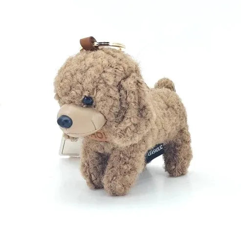 Poodle Silhouette Keychain