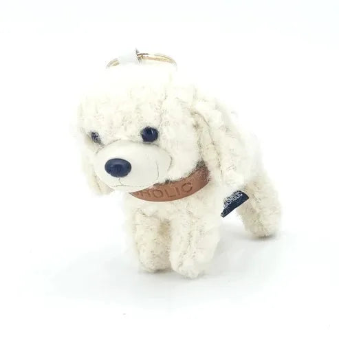 Poodle Silhouette Keychain
